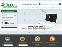 Tablet Screenshot of belco.org