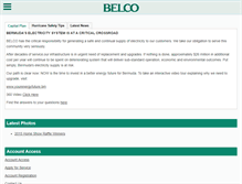 Tablet Screenshot of belco.bm